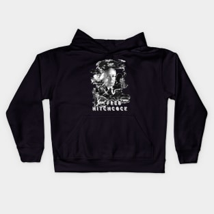 HitchcockArt design Kids Hoodie